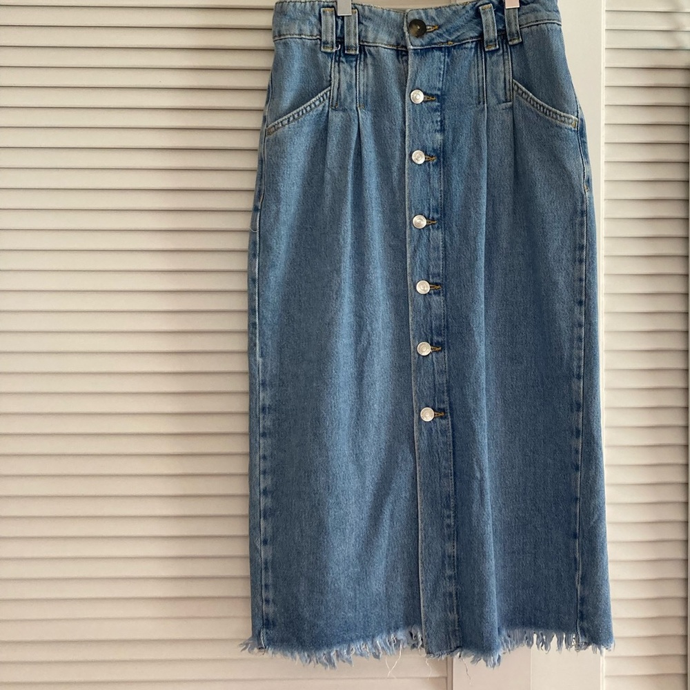 Free People Denim Skirt  Sz. 27